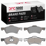 Dynamic Friction 2001-2007 Chrysler Town & Country Front 5000 Advanced Semi Metallic Brake Pads by Dynamic Friction Company 1551-0857-00