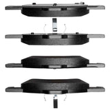 Dynamic Friction 2001-2007 Chrysler Town & Country Front 5000 Advanced Semi Metallic Brake Pads by Dynamic Friction Company 1551-0857-00