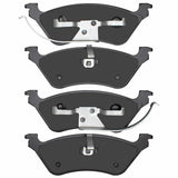 Dynamic Friction 2001-2007 Chrysler Town & Country Rear 5000 Advanced Semi Metallic Brake Pads by Dynamic Friction Company 1551-0858-00