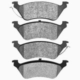 Dynamic Friction 2001-2007 Chrysler Town & Country Rear 5000 Advanced Semi Metallic Brake Pads by Dynamic Friction Company 1551-0858-00