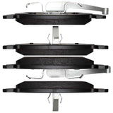 Dynamic Friction 2001-2007 Chrysler Town & Country Rear 5000 Advanced Semi Metallic Brake Pads by Dynamic Friction Company 1551-0858-00