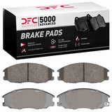 Dynamic Friction 2001-2009 Hyundai XG350 Front 5000 Advanced Ceramic Brake Pads by Dynamic Friction Company 1551-0864-00