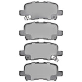 Dynamic Friction 2001-2008 Acura MDX Rear 5000 Advanced Ceramic Brake Pads by Dynamic Friction Company 1551-0865-00
