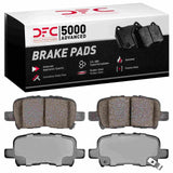Dynamic Friction 2001-2008 Acura MDX Rear 5000 Advanced Ceramic Brake Pads by Dynamic Friction Company 1551-0865-00