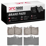 Dynamic Friction 2001-2006 Lexus LS430 Front 5000 Advanced Ceramic Brake Pads by Dynamic Friction Company 1551-0870-00