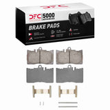 Dynamic Friction 2001-2006 Lexus LS430 Front 5000 Advanced Ceramic Brake Pads and Hardware Kit by Dynamic Friction Company 1551-0870-01