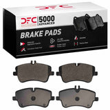 Dynamic Friction 2001-2015 Mercedes-Benz C320 Front 5000 Advanced Low Metallic Brake Pads by Dynamic Friction Company 1551-0872-00