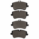 Dynamic Friction 2001-2015 Mercedes-Benz C320 Front 5000 Advanced Low Metallic Brake Pads by Dynamic Friction Company 1551-0872-00