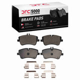 Dynamic Friction 2001-2005 Mercedes-Benz C230 Front 5000 Advanced Low Metallic Brake Pads and Hardware Kit by Dynamic Friction Company 1551-0872-01