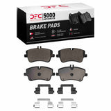 Dynamic Friction 2001-2015 Mercedes-Benz SLK200 (Mexico) Front 5000 Advanced Low Metallic Brake Pads and Hardware Kit by Dynamic Friction Company 1551-0872-02