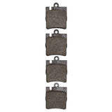 Dynamic Friction 1996-2011 Mercedes-Benz E300 Rear 5000 Advanced Low Metallic Brake Pads by Dynamic Friction Company 1551-0876-00
