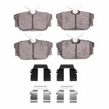 Dynamic Friction 1992-1999 Volkswagen EuroVan Rear 5000 Advanced Semi Metallic Brake Pads and Hardware Kit by Dynamic Friction Company 1551-0877-01