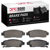 Dynamic Friction 2002-2019 Buick Rainier Rear 5000 Advanced Ceramic Brake Pads by Dynamic Friction Company 1551-0883-00