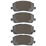Dynamic Friction 2001-2007 Toyota Highlander Front 5000 Advanced Ceramic Brake Pads by Dynamic Friction Company 1551-0884-00