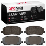 Dynamic Friction 2001-2007 Toyota Highlander Front 5000 Advanced Ceramic Brake Pads by Dynamic Friction Company 1551-0884-00