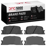 Dynamic Friction 2001-2006 Lexus ES300 Rear 5000 Advanced Ceramic Brake Pads by Dynamic Friction Company 1551-0885-00