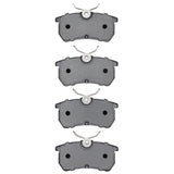 Dynamic Friction 2001-2019 Ford Focus Rear 5000 Advanced Low Metallic Brake Pads by Dynamic Friction Company 1551-0886-00