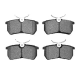Dynamic Friction 2001-2019 Ford Focus Rear 5000 Advanced Low Metallic Brake Pads by Dynamic Friction Company 1551-0886-00