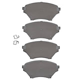Dynamic Friction 2001-2005 Mazda Miata Front 5000 Advanced Ceramic Brake Pads by Dynamic Friction Company 1551-0890-00