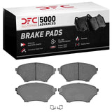 Dynamic Friction 2001-2005 Mazda Miata Front 5000 Advanced Ceramic Brake Pads by Dynamic Friction Company 1551-0890-00