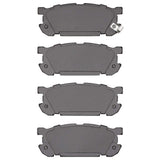 Dynamic Friction 2001-2005 Mazda Miata Rear 5000 Advanced Ceramic Brake Pads by Dynamic Friction Company 1551-0891-00