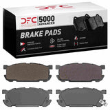 Dynamic Friction 2001-2005 Mazda Miata Rear 5000 Advanced Ceramic Brake Pads by Dynamic Friction Company 1551-0891-00