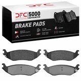 Dynamic Friction 2002-2024 Chrysler Aspen Rear 5000 Advanced Semi Metallic Brake Pads by Dynamic Friction Company 1551-0898-00