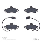 Dynamic Friction 2001-2004 Mercury Cougar Rear 5000 Advanced Semi Metallic Brake Pads by Dynamic Friction Company 1551-0899-00