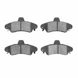 Dynamic Friction 1995-2004 Ford Contour Rear 5000 Advanced Semi Metallic Brake Pads by Dynamic Friction Company 1551-0899-10