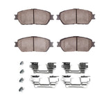 Dynamic Friction 2002-2006 Lexus ES300 Front 5000 Advanced Ceramic Brake Pads and Hardware Kit by Dynamic Friction Company 1551-0906-01