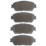 Dynamic Friction 2004-2015 Toyota Sienna Front 5000 Advanced Ceramic Brake Pads by Dynamic Friction Company 1551-0906-10