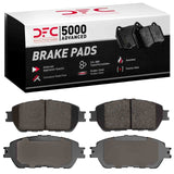 Dynamic Friction 2004-2015 Toyota Sienna Front 5000 Advanced Ceramic Brake Pads by Dynamic Friction Company 1551-0906-10