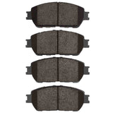 Dynamic Friction 2004-2015 Toyota Sienna Front 5000 Advanced Ceramic Brake Pads by Dynamic Friction Company 1551-0906-10