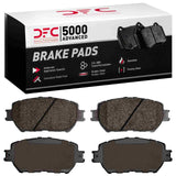 Dynamic Friction 2002-2015 Lexus GS300 Front 5000 Advanced Ceramic Brake Pads by Dynamic Friction Company 1551-0908-00