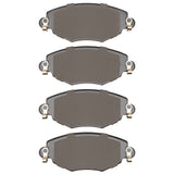 Dynamic Friction 2001-2008 Ford Mondeo (Mexico) Front 5000 Advanced Low Metallic Brake Pads by Dynamic Friction Company 1551-0910-00