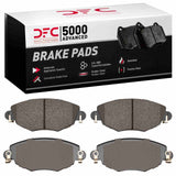 Dynamic Friction 2001-2008 Ford Mondeo (Mexico) Front 5000 Advanced Low Metallic Brake Pads by Dynamic Friction Company 1551-0910-00