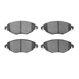 Dynamic Friction 2001-2008 Ford Mondeo (Mexico) Front 5000 Advanced Low Metallic Brake Pads by Dynamic Friction Company 1551-0910-00