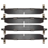 Dynamic Friction 2001-2008 Ford Mondeo (Mexico) Front 5000 Advanced Low Metallic Brake Pads by Dynamic Friction Company 1551-0910-00