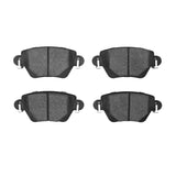 Dynamic Friction 2001-2004 Ford Mondeo (Mexico) Rear 5000 Advanced Low Metallic Brake Pads by Dynamic Friction Company 1551-0911-09