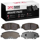 Dynamic Friction 2002-2021 Acura ILX Front 5000 Advanced Ceramic Brake Pads by Dynamic Friction Company 1551-0914-00
