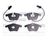 Dynamic Friction 2000-2009 Audi A4 (Mexico) Front 5000 Advanced Low Metallic Brake Pads by Dynamic Friction Company 1551-0915-10