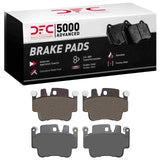 Dynamic Friction 1998-2005 Porsche 911 Rear/Front 5000 Advanced Low Metallic Brake Pads by Dynamic Friction Company 1551-0917-00