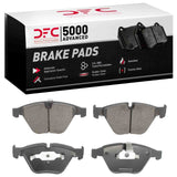 Dynamic Friction 2004-2013 BMW 530i Front 5000 Advanced Low Metallic Brake Pads by Dynamic Friction Company 1551-0918-00
