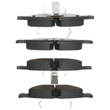 Dynamic Friction 2004-2013 BMW 530i Front 5000 Advanced Low Metallic Brake Pads by Dynamic Friction Company 1551-0918-00