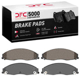 Dynamic Friction 2003-2008 Cadillac CTS Front 5000 Advanced Semi Metallic Brake Pads by Dynamic Friction Company 1551-0921-00
