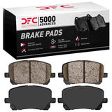 Dynamic Friction 2003-2008 Pontiac Vibe Front 5000 Advanced Ceramic Brake Pads by Dynamic Friction Company 1551-0923-00