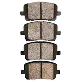 Dynamic Friction 2003-2008 Pontiac Vibe Front 5000 Advanced Ceramic Brake Pads by Dynamic Friction Company 1551-0923-00