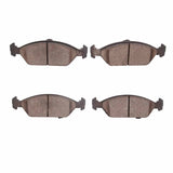 Dynamic Friction 1994-2000 Kia Sephia Front 5000 Advanced Ceramic Brake Pads by Dynamic Friction Company 1551-0925-00