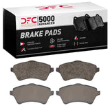 Dynamic Friction 2002-2005 Land Rover Freelander Front 5000 Advanced Low Metallic Brake Pads by Dynamic Friction Company 1551-0926-00