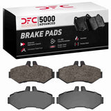Dynamic Friction 2002-2018 Dodge Sprinter 3500 Rear 5000 Advanced Semi Metallic Brake Pads by Dynamic Friction Company 1551-0928-00